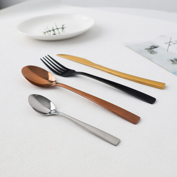 a66 stainless steel cutlery sets for restaurant